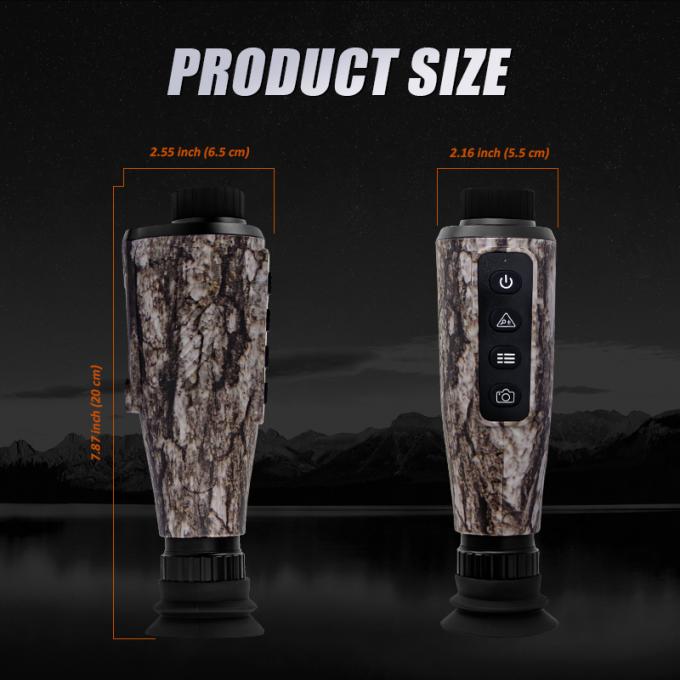 Mantenha-se conectado e registe as suas aventuras com este monocular de imagem térmica com acesso Wi-Fi e capacidade de bateria de 4000mAh 2