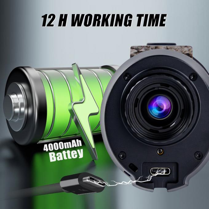 Mantenha-se conectado e registe as suas aventuras com este monocular de imagem térmica com acesso Wi-Fi e capacidade de bateria de 4000mAh 6