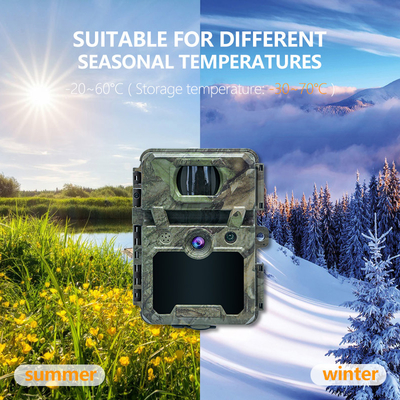 KW571 Fábrica OEM ODM Mini Wildlife Scouting Timelapse Trail Camera IP67 Sensor CMOS sem brilho e memória SD Visão noturna