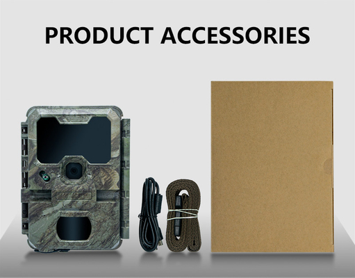KW788 Trail Camera câmera de caça impermeável 0.1s gatilho 4K visão noturna 32MP câmera infravermelha impermeável
