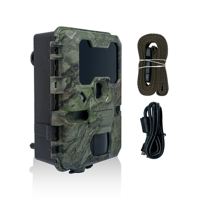 WIFI trail Camera KW866 impermeável IP67 OEM/ODM até 512GB Cartão de memória SD 32MP 4K câmera de vida selvagem