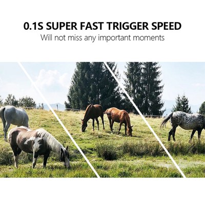 2024 mais recente câmera de teste sem fio 4G OEM/ODM KW886 24MP 0.1s gatilho 120ft Night Range construir em cartão SIM câmera de vida selvagem