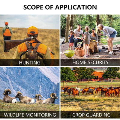 Câmaras de caça de longo alcance de 30MP HD