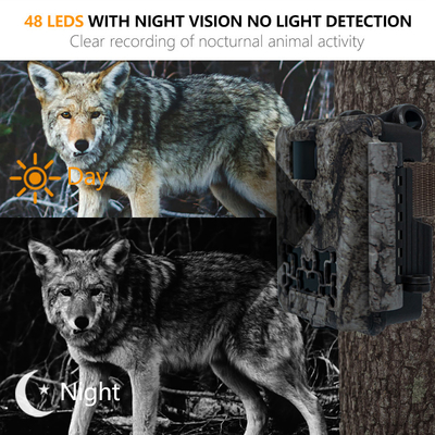 30MP 1080P Mini Trail Camera Keepguard KW561 IP67 Preço Competitivo Luz IR Sem brilho Câmeras de Vida Selvagem
