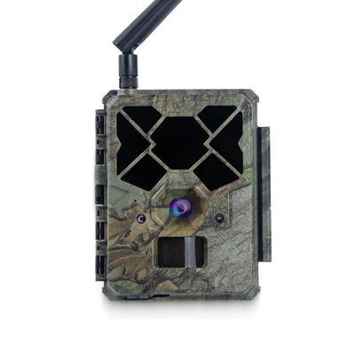 Câmera de caça 4G controlada remotamente KW886 com capacidade de vídeo 1080p e alcance noturno de 120 pés