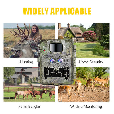 Promoção de vendas 39USD Dual lente/dual sensor Wildlife Game Camera 30MP 1080P No-Glow 940nm Com Sensor Dia e Noite