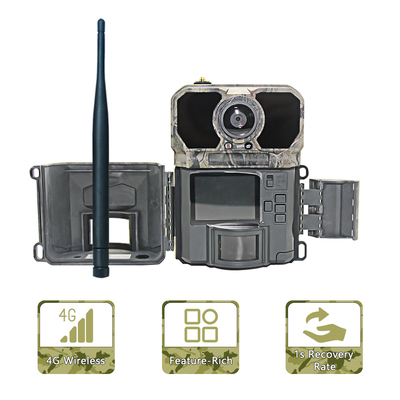 Display LCD 4G Trail Camera Programável 940nm NO GLOW ICCID FTP SMTP MMS APP controle acessórios de caça