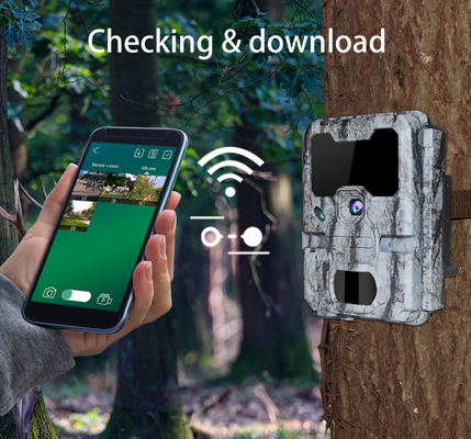 Cartão da câmera 140mA SDHC de 30MP Camo Wifi Surveillance para a monitoração