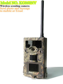 Detecção de movimento Scouting sem fio impermeável da câmera IP54 com exposição de 2,4 polegadas