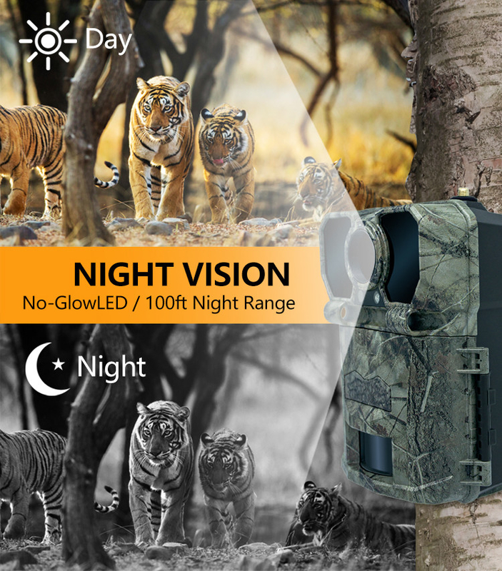 2025 mais recente High-End KW896 Antenna 100ft Night Range 32MP 2K Câmera de Caça GSM para 4G Pesquisa de Vida Selvagem para Trail Camera