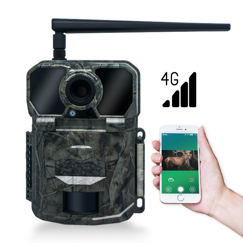 4G câmera de caça sem fio KW896 com antena 100ft alcance noturno visão noturna 32MP 2K 0,15s velocidade de gatilho para caça de veados