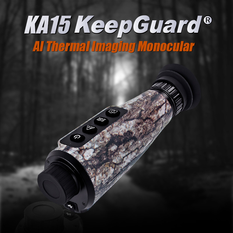 Mantenha-se conectado e registe as suas aventuras com este monocular de imagem térmica com acesso Wi-Fi e capacidade de bateria de 4000mAh