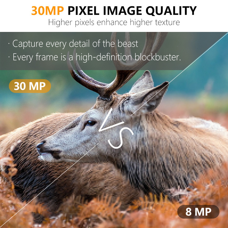 Dual lente câmera oculta KW696 OEM/ODM 0.4s gatilho 1080P/30MP à prova d'água IP67 100ft alcance noturno para caça de animais selvagens