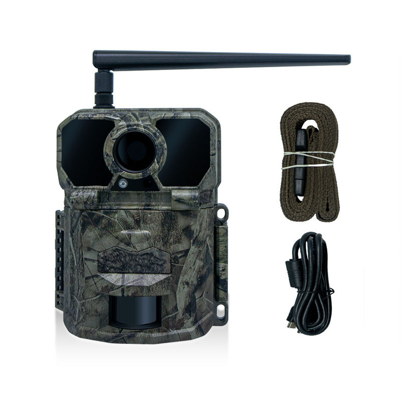 A mais recente High-End KW896 Antenna 100ft Night Range 32MP 2K Hunting Camera GSM para 4G Wildlife Research para Trail Camera